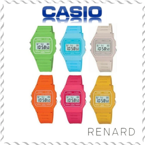 Orologio casio colorato sale