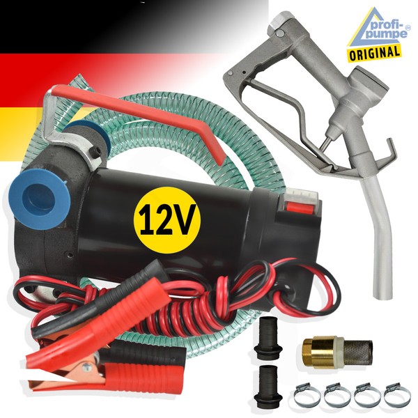 Dieselpumpe 12V HeizÖLpumpe Biodiesel Pumpe Diesel Mobile UmfÜLlpumpe Elektrisch-image
