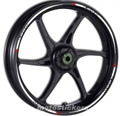 TRIUMPH Daytona 600 Adesiv-Satz Felgen   4P Radmodell-Set