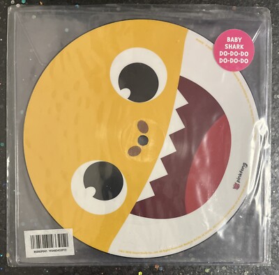 2019 RSD PINKFONG BABY SHARK 7  PICTURE DISC VINYL 45.  NEW DO-DO-DO