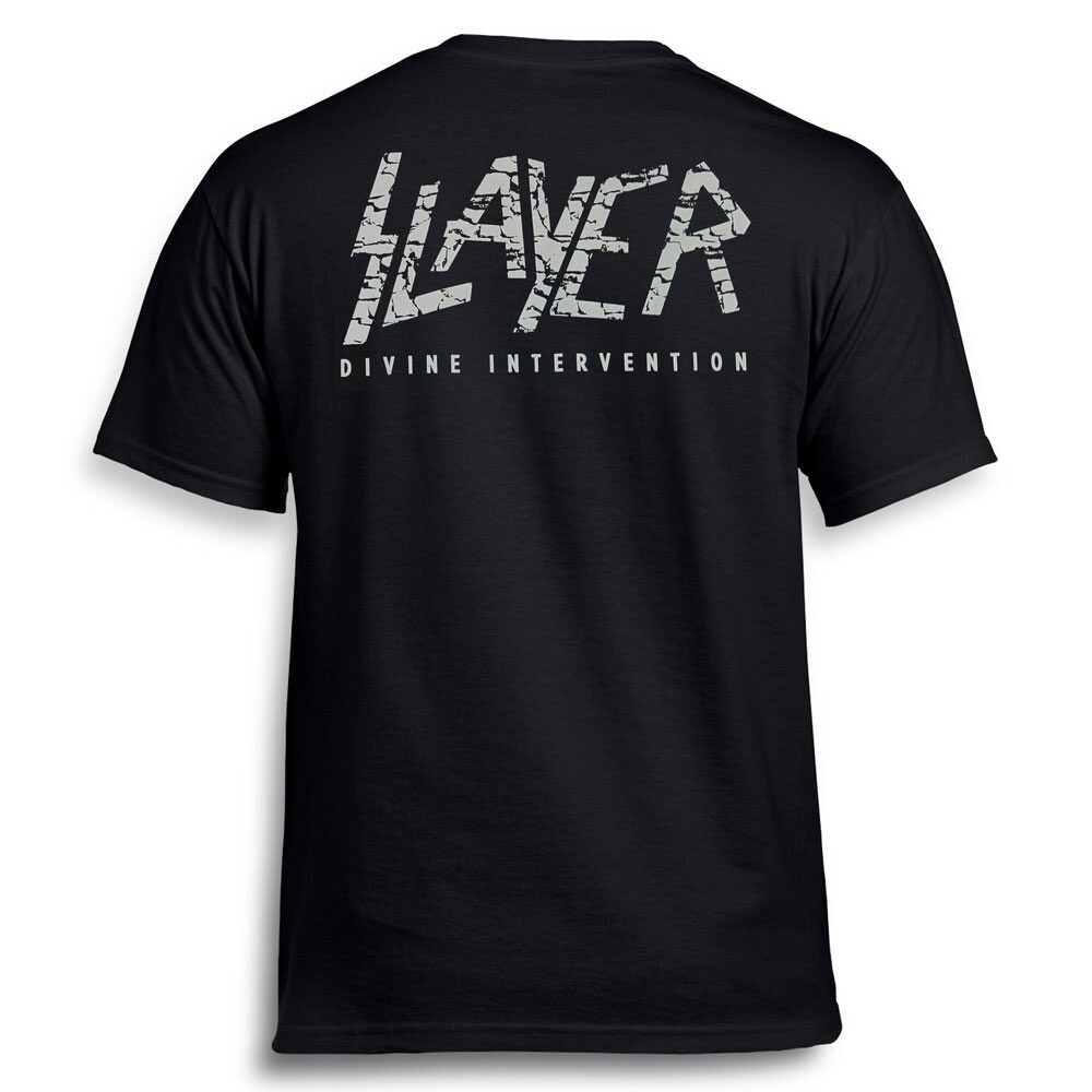 SLAYER-Divine Intervention Black T-Shirt testament | eBay