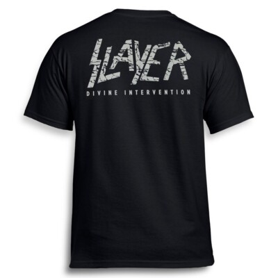 SLAYER-Divine Intervention Black T-Shirt testament | eBay