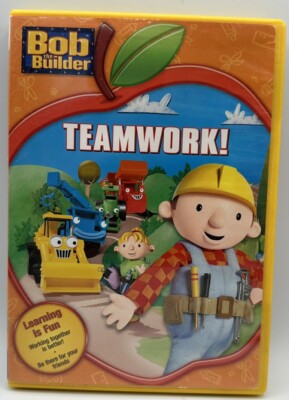 Bob Teamwork DVD  Full-Screen Very Good Animation Free Shipping 2009