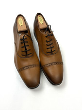 SALVATORE FERRAGAMO Boston Cap Toe Oxfords Size 9.5 E RETAIL 895 300