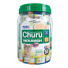 Churu Nourish Veterinary Formula Appetite Motivator Tuna & Chicken 50ct by Inaba