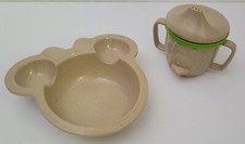 Minnie Mouse Melamine Sippy Cup And Plate