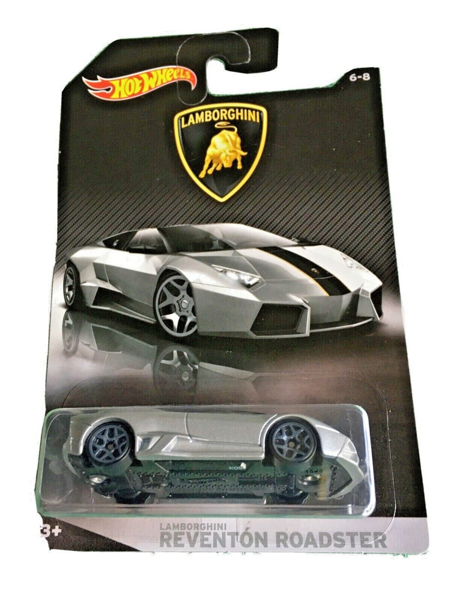 2017 Hot Wheels: Lamboghini Reventon Roadster Silver DWF23 (HW284
