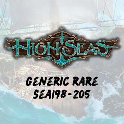 Pirate Generic Rare SEA198-205 High Seas FAB TCG Play Sets I