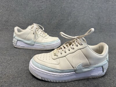 NIKE WMNS Ladies AIR FORCE 1 JESTER XX LIGHT CREAM GHOST AQUA STYLE A01220-201