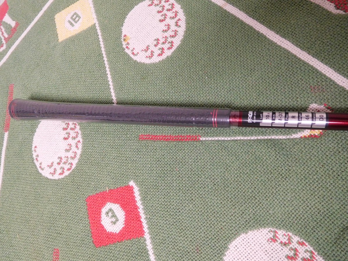 New PRGR RS Red Driver (10.5*)/ Fujikura Speeder Evolution shaft