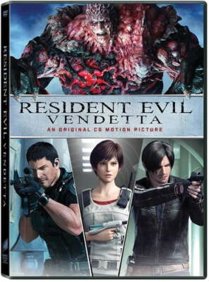 Resident Evil: Vendetta, New DVDs