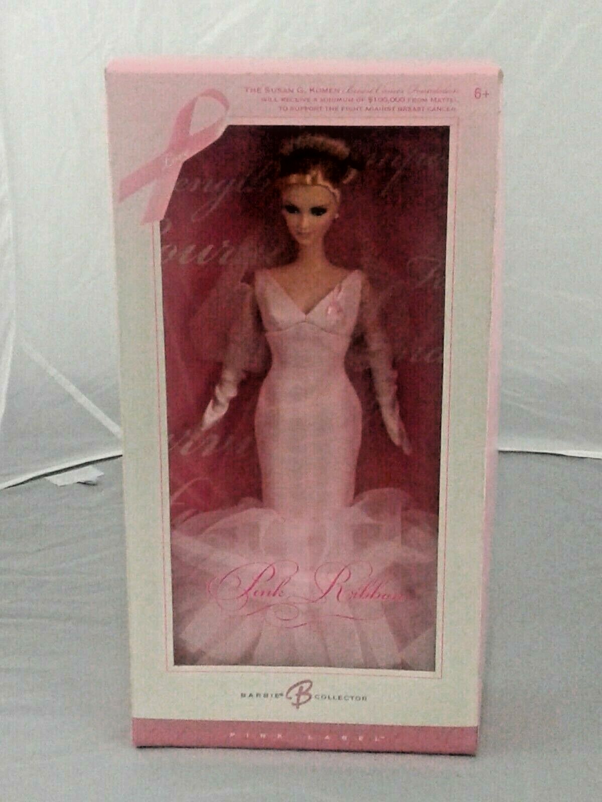 pink ribbon barbie