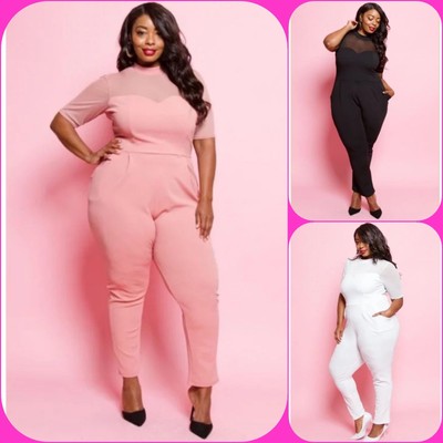 sheer mesh top plus size