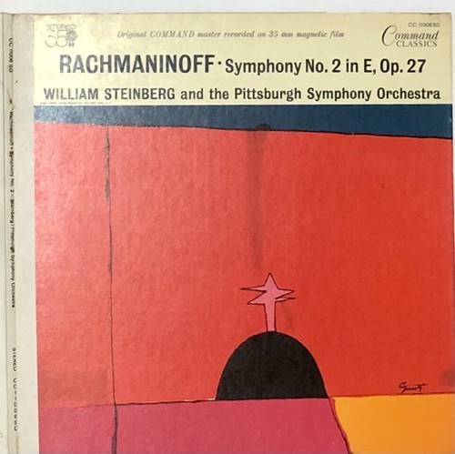 Rachmaninoff Symphony No2 LP William Steinberg Command CC 11006 SD Gold label NM