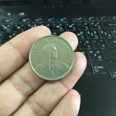 1974 Coin Switzerland Saint Collectible CONFOEDERATIO HELVETICA