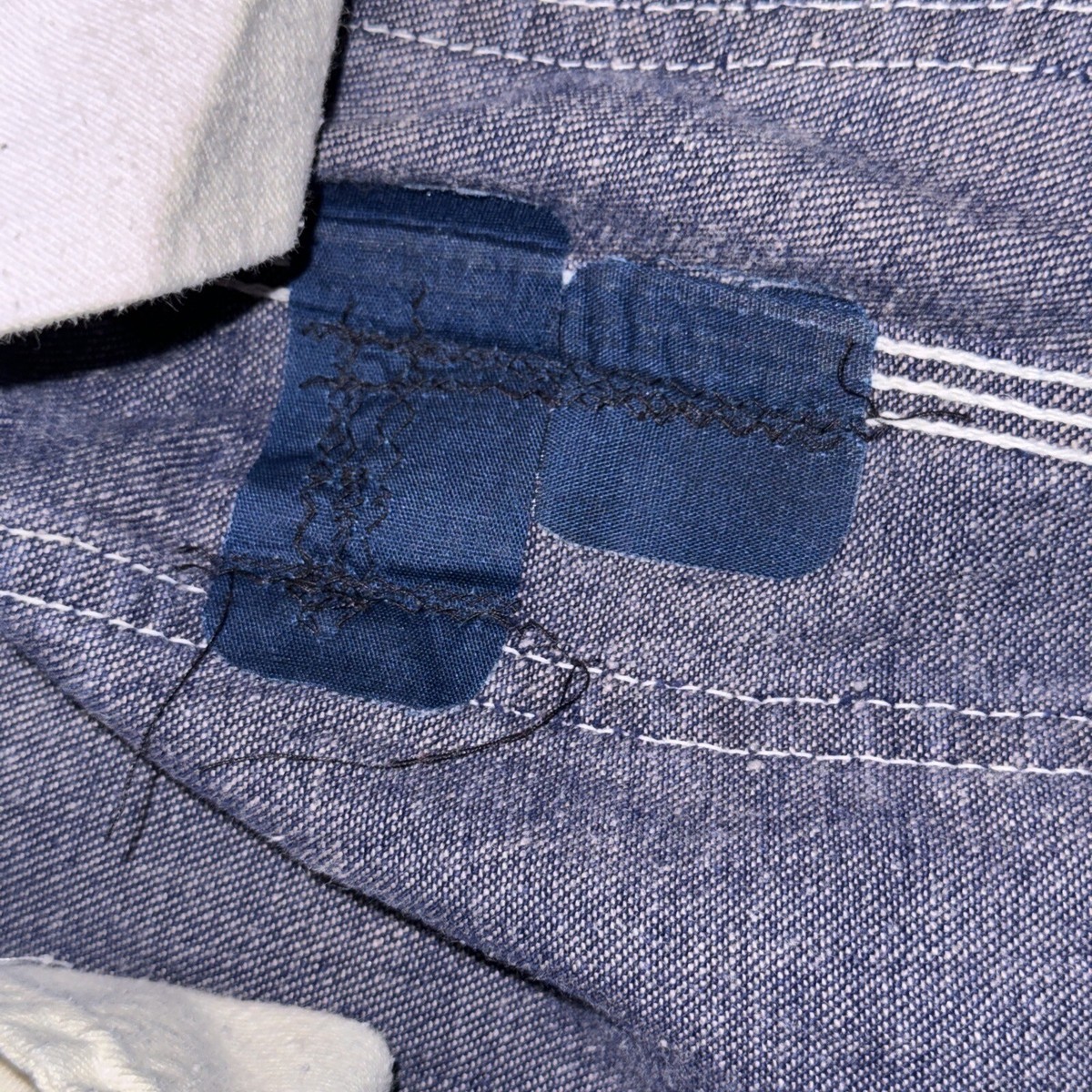 1950's Vintage Union Made Denim Bib Overalls 30x30 Some Wear 1950's Vintage Union Made Denim Bib Overalls 30x30 Some Wear