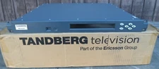 NEW! Ericsson Tandberg Distribution Receiver RX8310 QPSK CVBS Output DVB-S2 8PSK