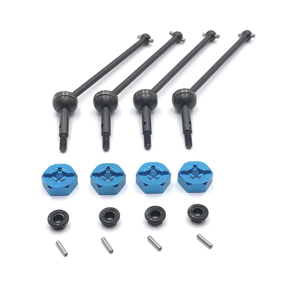 CVD drive shaft 12mm Wheel Hex Hub Nut For 1/14 144010-01 02 1/12 124016-17-18 1 - Image 2 of 4