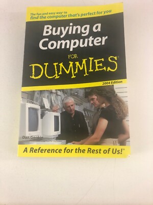 Buying a Computer for Dummies - Dan Gookin (2003, Paperback)