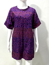 MARC BY MARC JACOBS TUNIC DRESS PURPLE SIZE S