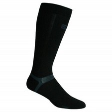 Elite Hockey Pro X-700 Skate Socks- Knee - Black (NEW)