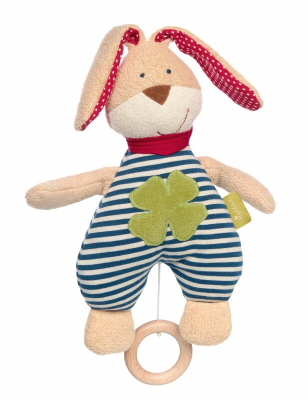 Sigikid Spieluhr Hase green, Art-Nr. 39048 ca. 27 cm Neuheit 2019!!!