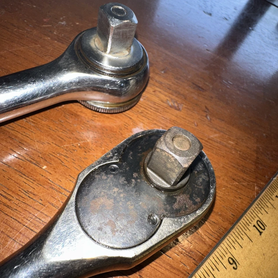 "Trinquetes Stanley Vintage 1/2"" Drive 85-892 Cr-V y 91-930 Cr-v buen estado". Foto 2 de 4
