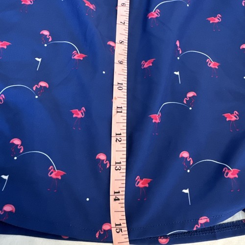 KYODAN GOLF WOMENS SMALL PINK FLAMINGO BLUE GOLF SKIRT SKORT - Picture 10 of 10