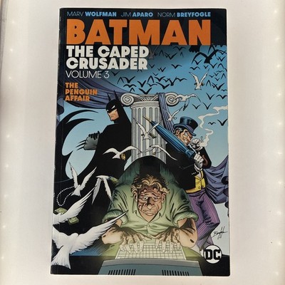 Batman Caped Crusader Vol 3 Marv Wolfman Jim Aparo Norm Breyfogle OOP HTF