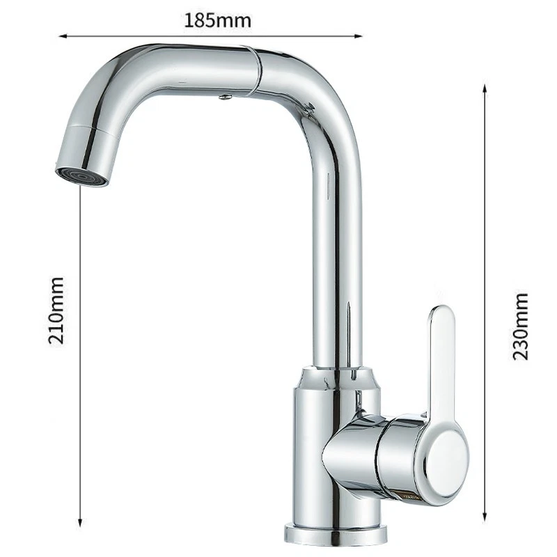 Waschtischarmatur Badarmatur 360° Wasserhahn Bad Waschbecken Mischbatterie Chrom - Bild 2 von 4