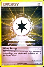 Pokémon Warp Energy 95/100 Stormfront Regular Uncommon English 2008 Special