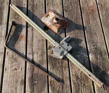 1972-74 DODGE PLYMOUTH BUMPER JACK BASE & IRO...