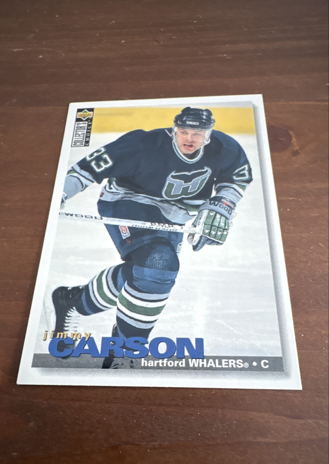 1995-96 Upper Deck Collector's Choice - Jimmy Carson #180