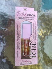 Ioni Tinted Lip Oil, Plumberry High Shine 