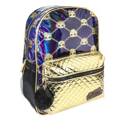 LOL Surprise Schulrucksack Kinderucksack Rucksack schwarz/gold  40x31x13cm