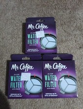 3x Pack Mr Coffee 12 Cup Water Filter with Frame WF5RB-NP 203061 P127DG New