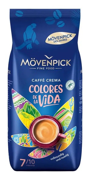 MöVenpick Des Jahres 2026 Colores De La Vida Ganze Bohne 1Kg (19,99 Eur/Kg)-image