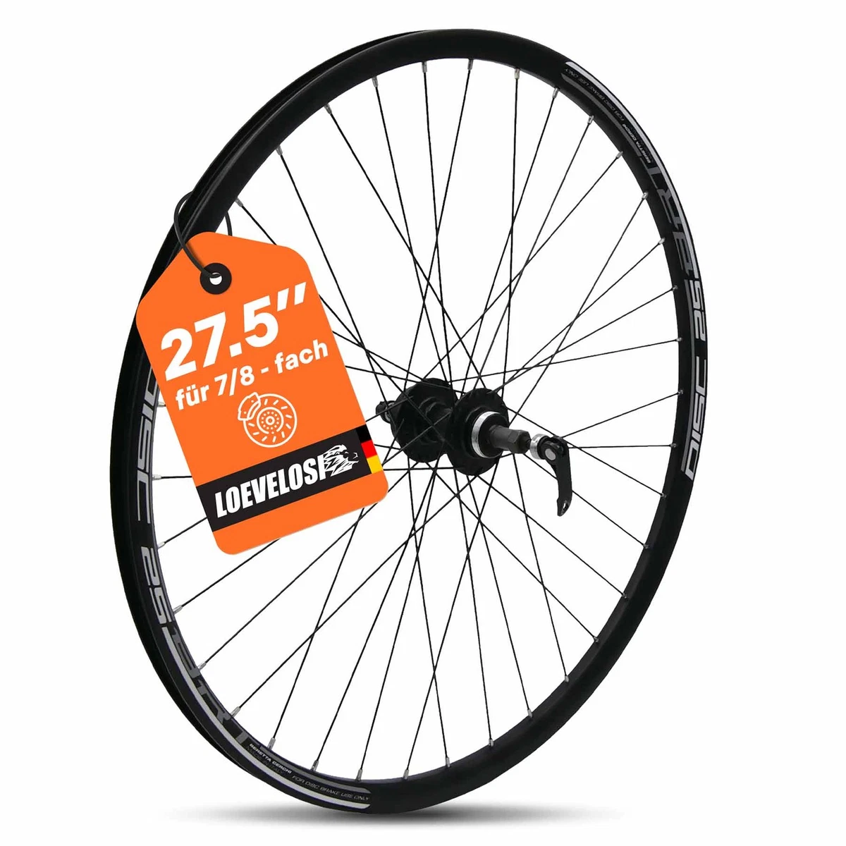 DRC Set Ruote MTB 29 disco x perno passante (Gebraucht) in Chiasso für