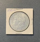 1880-O Morgan Silver Dollar Coin - New Orleans Mint - 90% Silver (MM00112)