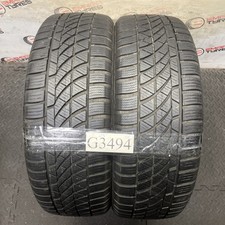 2x 215 55 R18 99V XL, HANKOOK KINERGY 4S,  Tread 5.5mm (G3494) Tested