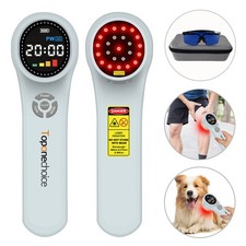 Handheld Cold Laser Therapy Device for Humans/Pets 660nm 16 810nm 4 980nm 4