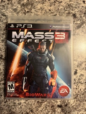 Mass Effect 3 Sony PlayStation 3 TESTED & Working Disc Mint Fast Shipping CIB