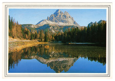 Tre Cime di Lavaredo - Rifugio Auronzo lago riflesso Dolomiti - Belluno - ITALIA