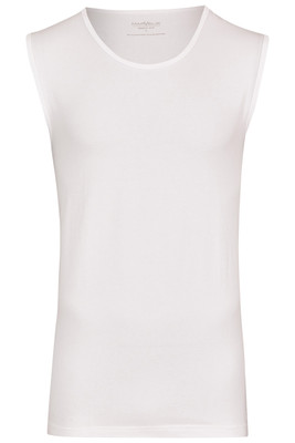 Marvelis Herren Tanktop Doppelpack Body Fit Rundhals weiß 2821 00 00