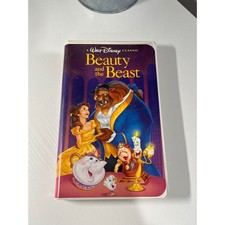 Diamond Disney Beauty and the Beast VHS Classic Animated Movie Walt Disney video