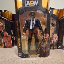 Jazwares AEW Unrivaled Collection Series 8 Chris Jericho Painmaker #63 Figure Fl