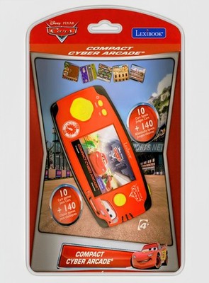 Lexibook Cars Cyber Arcade 150 Spiele Konsole Kinder Disney Pixar LCD Bildschirm