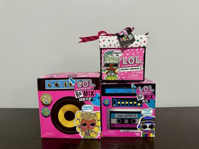 #ad LOL Surprise Remix Hair Flip Doll With 15 Surprises amp; 2 More 32 Surprises NEW $29.95