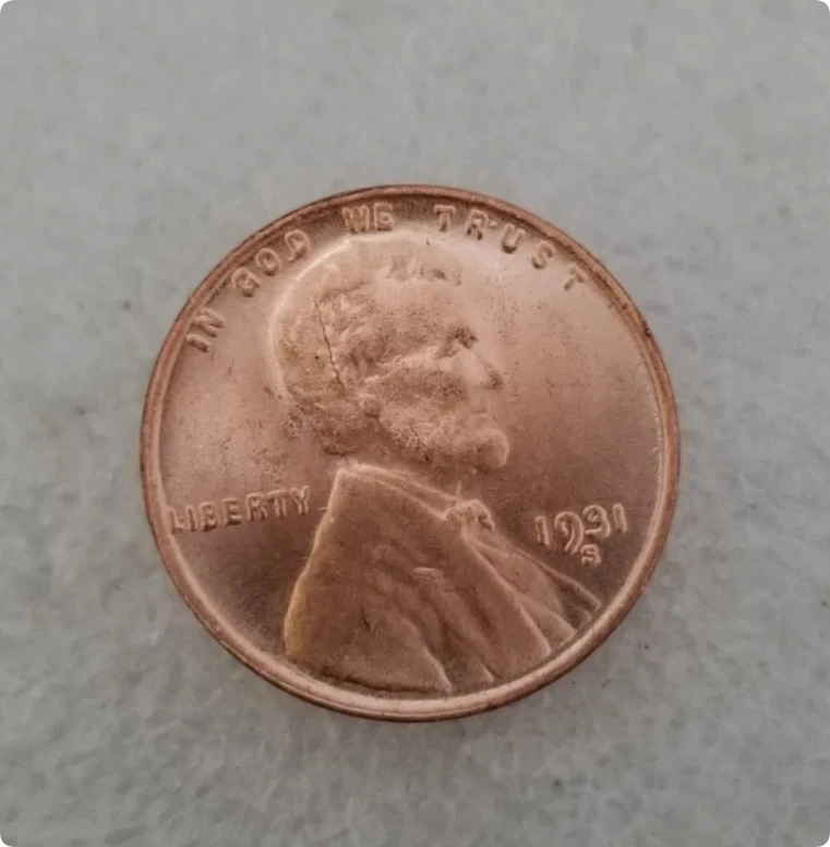 1931-S Lincoln Wheat Cent Penny Rare Sought Rare Vintage--As shown in the figure - Bild 1 von 4