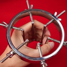 Bondage Edelstahl Schamlippen Clamp Privat Clips Spreizer Dilatator für Damen DE